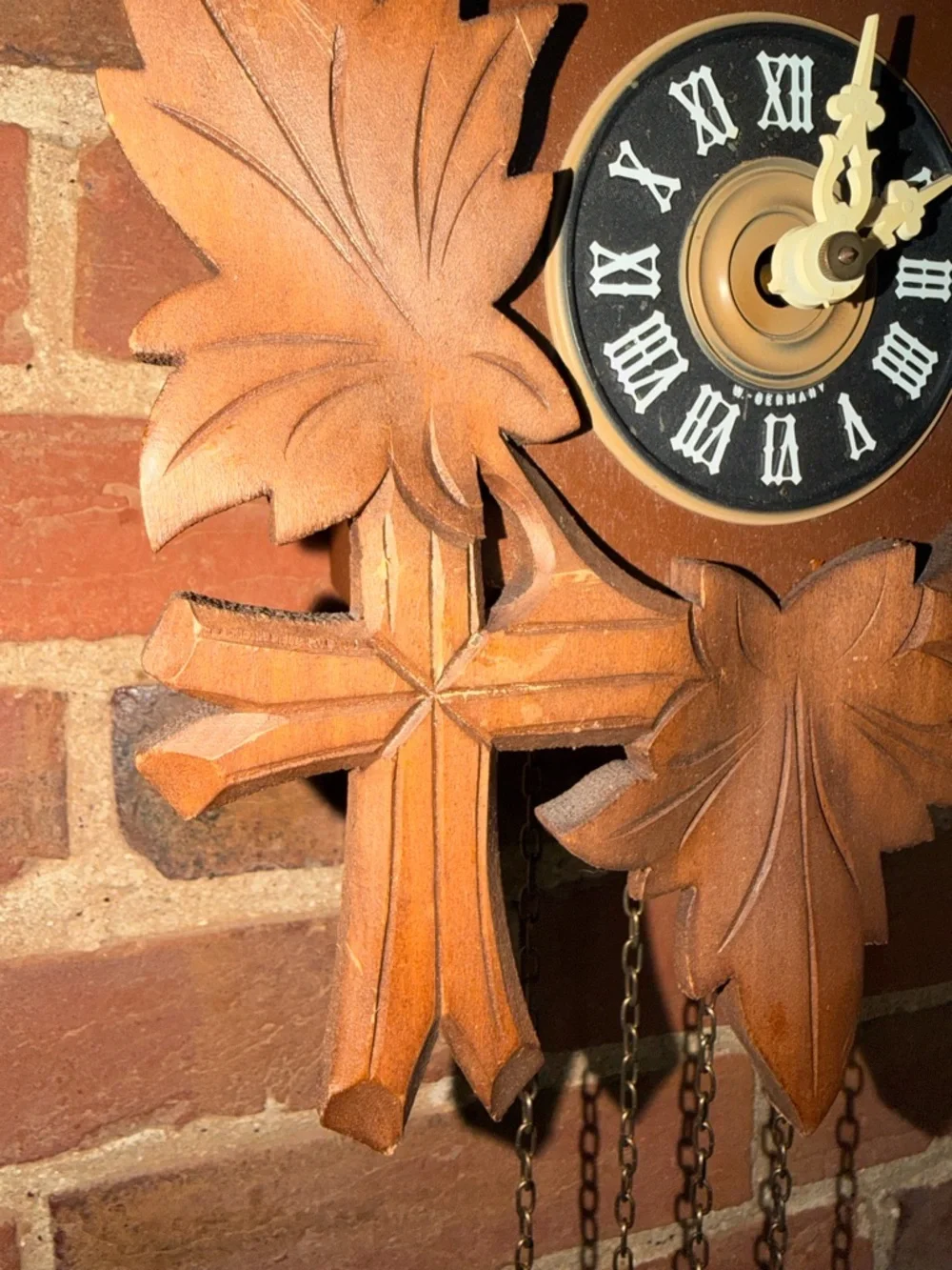 Vintage Style Emil Schmeckenbecher Cuckoo Clock Black Forest Of Germany 1974